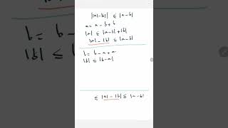 Prove that Absolute Value Inequality (2) #maths,#MathTricks, #QuickMath,#AbsoluteValue, #Inequality