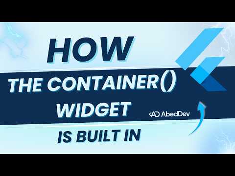 How the Container Widget Is Built in Flutter