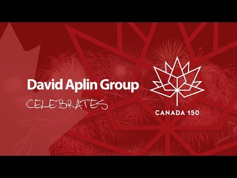 David Aplin Group Celebrates Canada 150