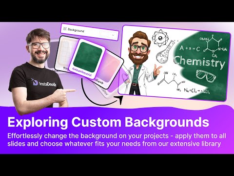 🎨 InstaDoodle Tutorial: Mastering Custom Backgrounds 🖌️