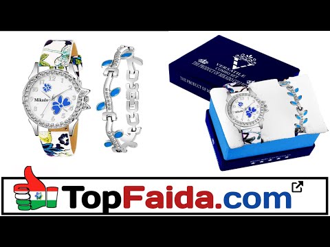 Style Combo Set for Girls Analog Watch unboxing by topfaida