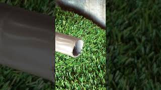 He discovered it was possible to make pipe joints like this. #CaliGarage #SecureFix #SmartSolution