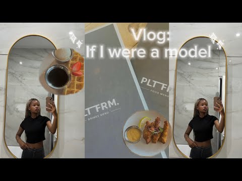 Vlog: Spend a day with a girl in her Modelling era. [GRWM/Modelling/Lunch]