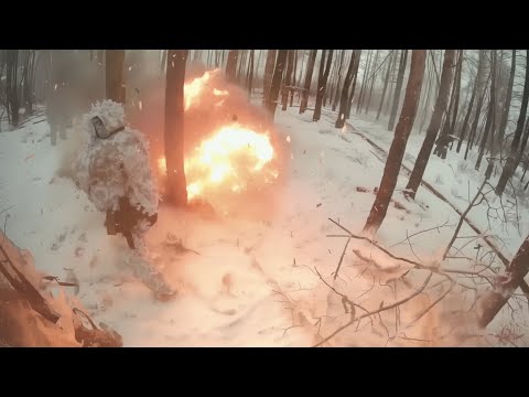 🔴 Ukraine War - Ukrainian Special Forces Clearing Operations Under Drone Fire • Helmet Cam POV