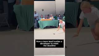 Developer Life 70 Hours of Crying and Coding #DeveloperLife #TeamLead #CodingHumor #coding #devlife