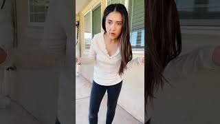 Woman plays two roles#comedy #humor #funnyvideo #characteracting