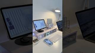 mini desk tour 🎐✨ #desktop #setup #desksetup #tech #aesthetic #study #ipad #laptop #decor