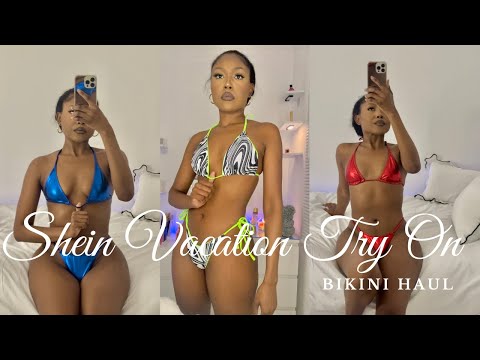 OH WOW SEXY SHEIN BIKINI TRY ON HAUL FT ANA LUISA | SUMMER VACATION TRY ON HAUL