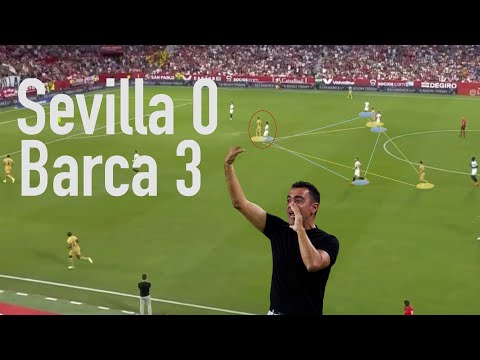 Were Barça LUCKY to beat Sevilla? | Sevilla 0-3 Barcelona Tactical Analysis