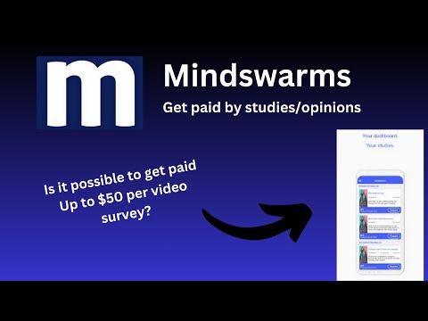 Mindswarms Review - Legit and easy way to make money up to $50 per survey? (it's depends)