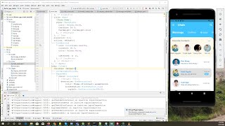 Test Demo Chat UI in flutter