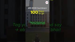 100 Days. One Dream. JEE 2026. #jeemain2026 #jee #motivation #jeebatch #iitdream