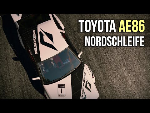 Toyota AE86 on Nordschleife | Shift 2 Montage