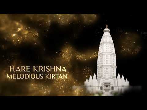 Maha Abhishekam | Hare Krishna Melodious Kirtan Live at Vrindavan Chandrodaya Mandir