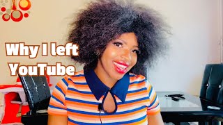 The reason I left YouTube/ what really  happened| Adsense issues+Appreciation🥰5Months away