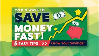 Top 5 Ways to Save Money Fast and Empower Your Finances!