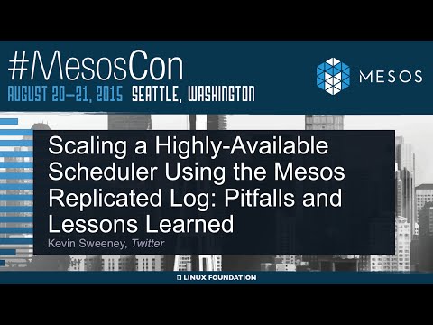 Scaling a Highly-Available Scheduler Using the Mesos Replicated Log: Pitfalls and Lessons Learned