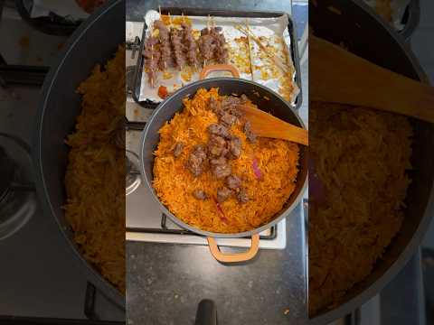Beef Suya Jollof Rice | Delicious suya rice
