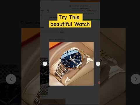 Best Luxurious Watch On Temu #trending #temu #watch #shorts