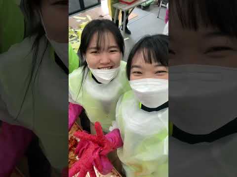 Gimjang day with me #korea #myanmar #vlog