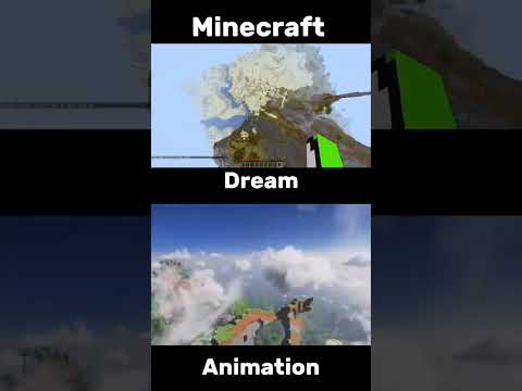 Best of Dream | real vs animation #shorts #dream @dream