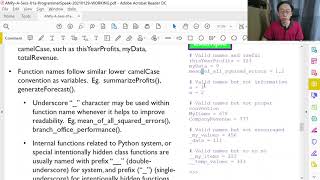 Python Programming - Programmer Speak T03 - Variable Naming Convention (Part 1/2)
