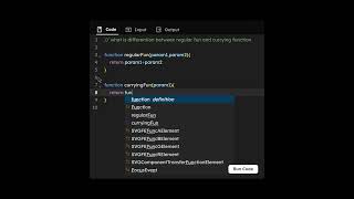 Regular vs. Currying Functions in JavaScript 🤔📚 | Coding Simplified! #Shorts