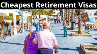 15 Countries offering the Cheapest Retirement Visas