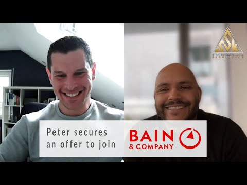 [✅ Bain OFFER]: Peter secures an OFFER from Bain & Company!