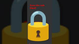 Guess the code (hard)