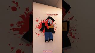 METRO MAN Saves Us From BALDI In Minecraft ☠️ #shorts