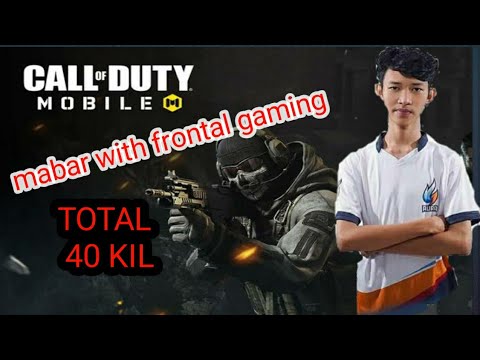 COD MOBILE MULTIPLAYER-DEATMATCH  MABAR BARENG FRONTAL GAMING/TOTAL 40 KILL!