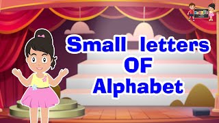 Small letters Alphabets|Small letters abcd|KooBoo|How to write Small Alphabets|English Kids Learning