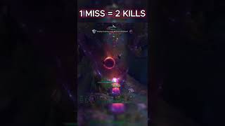 1 Miss - 2 Kills #leagueoflegends #lol #lolmoments #leagueoflegendsclips #league