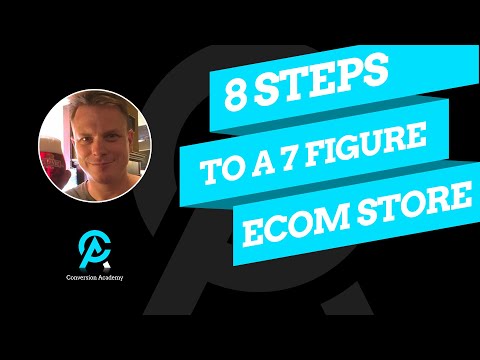 Ecommerce Tips and Tricks | 8 steps to a 7 figure ecom store