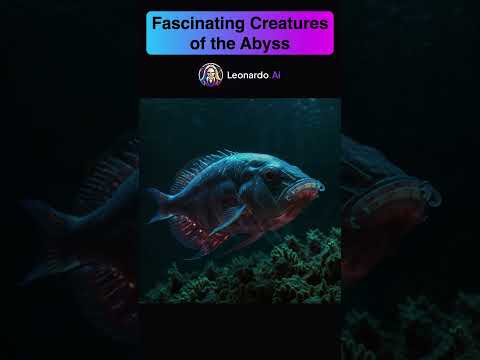 Fascinating Creatures of the Abyss #shark #octopus #crab #subnautica #wildlife #leonardoai
