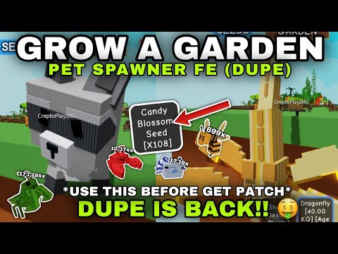 [😱DUPE?!] GROW A GARDEN SCRIPT 🐝 PHANTOMFLUX HUB / INSTANT GET HUGE PETS 🦊 & CANDY BLOSSOM 🍭 - 2025