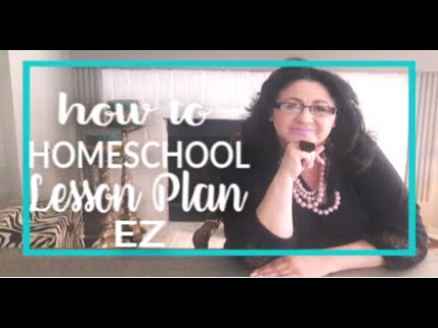 How to Homeschool Lesson Plan EZ by Tina Robertson