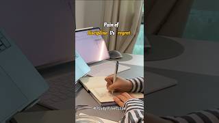 Discipline Vs Regret 💯😓 #studymotivation #motivation #youtubeshorts #study #ytshorts #successmind