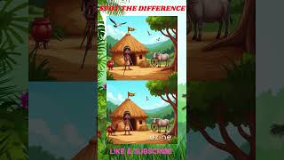 Look Closely... Something's Not Right! #spotthedifferencegame  #canyouseeit #shortsviral #games