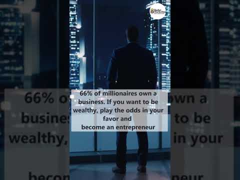 66% of millionaires own a business... #shorts #motivation #success #business #inspiration