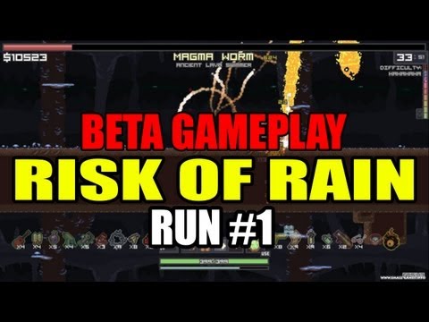 Risk of Rain BETA - RUN #1 - AWEEEEEEEEESSSOOOOMMMMEEEEEEEEEEEEEEEEE