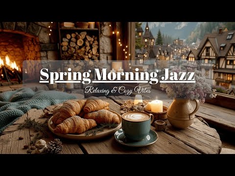 Spring Morning Jazz Coffee Ambiance ~ Relaxing & Cozy Vibes