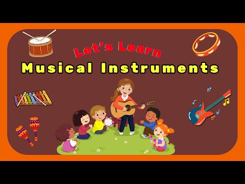 Fun Learning | 25 Musical Instruments Vocabulary for Kids