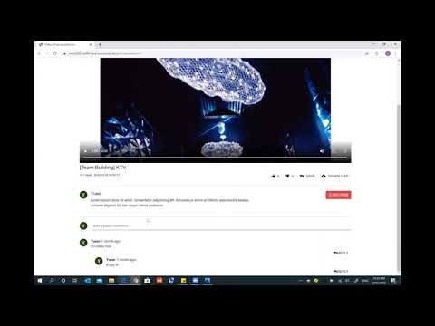 poTube Video Sharing Platform - Yueer Chen