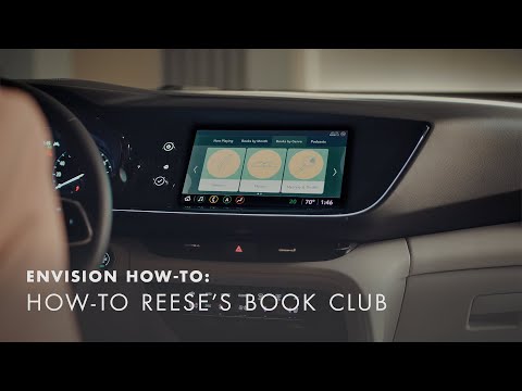 Explore the Reese’s Book Club In-Vehicle App | Buick Envision How-To Videos