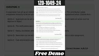 1Z0-1049-24 Exam Questions | Oracle Compensation Cloud 2024 Implementation Professional