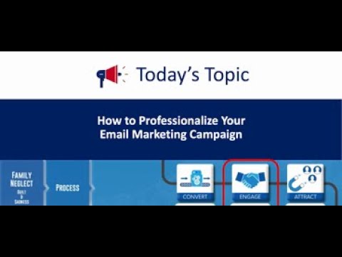 How to Professionalize Your Email Marketing Campaign