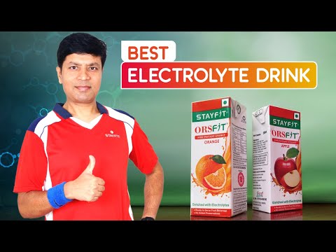 ORSFIT - Best Electrolyte Drink from Stayfit |ORS Apple & Orange 200ml |ORS Drink |Stayfit ORS|ORS