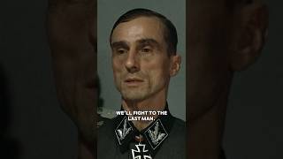 “They Have To Be Evacuated.” | Downfall (2004) #shorts #downfall #movie #war #scene